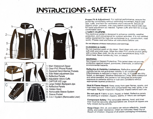 Coat Instructions