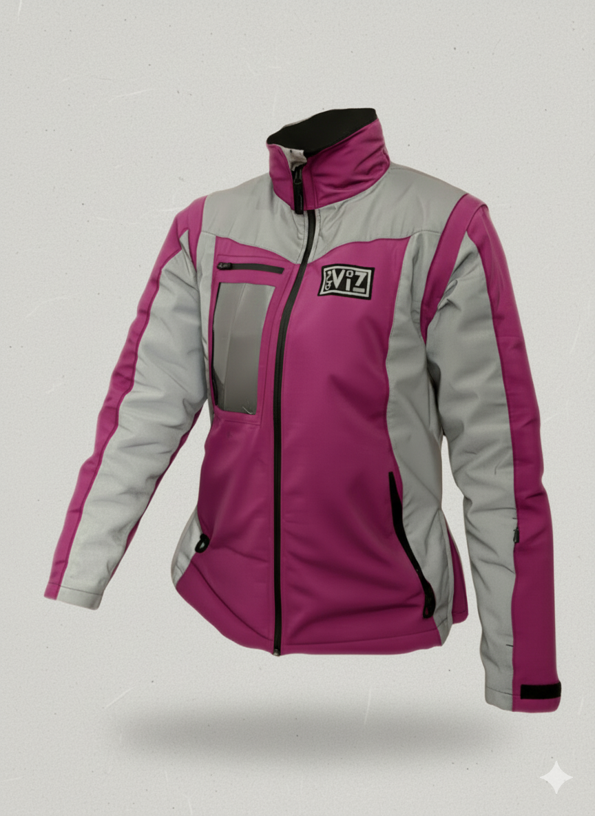 Preorder Now: The CapturViz Reflect/Deflect  3-in-1 Coat - Reflective, Water & Windproof, Versatile 3 Ways To Wear, Removable Liner & Sleeves, POV Clear Phone Pocket, Hidden Back Pack & Hood, Waterproof Zips.