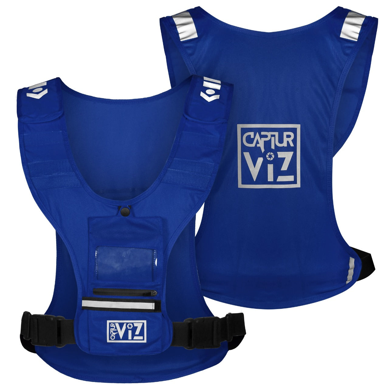 Sports Vest with Front Utility Pocket – Running, Cycling, Horse Riding, Outdoor Sports