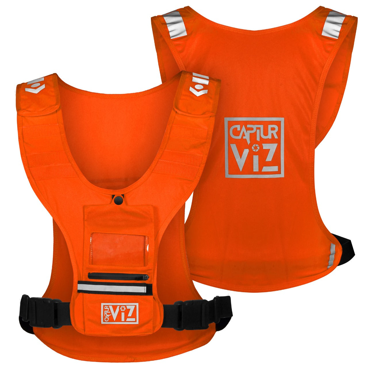 Sports Vest with Front Utility Pocket – Running, Cycling, Horse Riding, Outdoor Sports