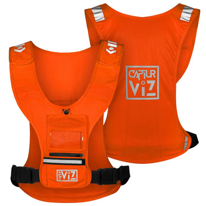 Sports Vest with Front Utility Pocket – Running, Cycling, Horse Riding, Outdoor Sports